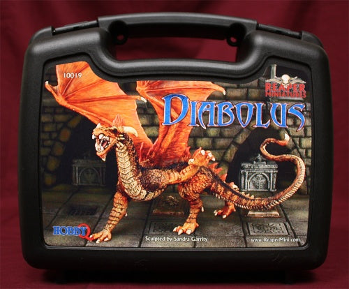 Reaper Miniatures Diabolus, Devil Dragon 10019 Boxed Sets Unpainted Metal Figure