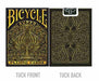 Bicycle Aureo Black Playing Cards - 1 Deck