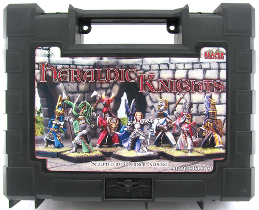 Reaper Miniatures Heraldic Knights #10026 Boxed Sets Unpainted Metal RPG Figure