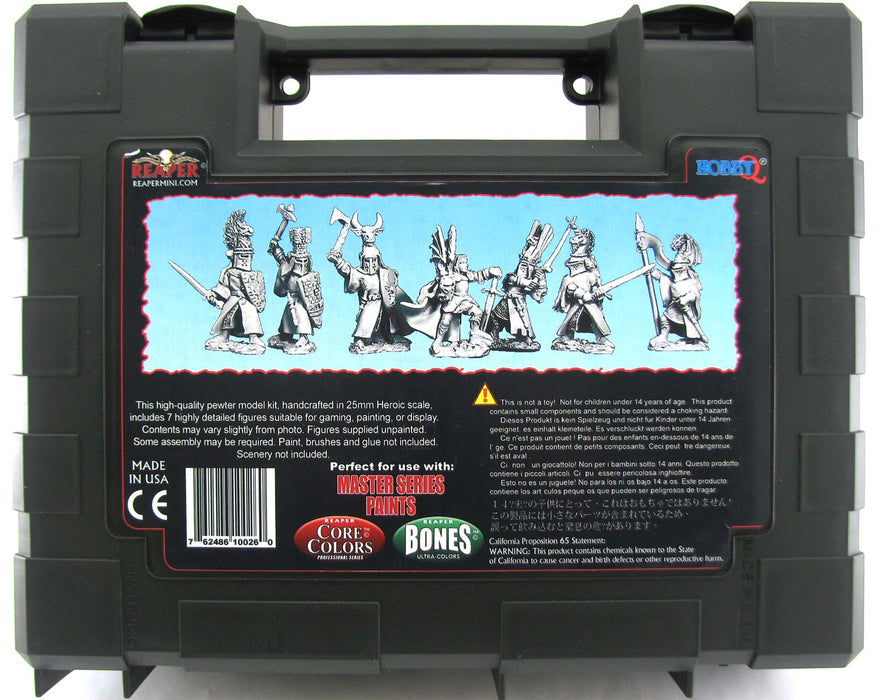Reaper Miniatures Heraldic Knights #10026 Boxed Sets Unpainted Metal RPG Figure