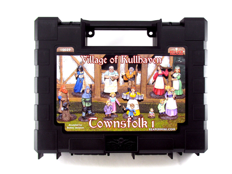 Reaper Miniatures Unpainted The Village of Kullhaven Townsfolk I 10029 Boxed Set