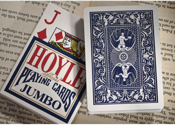 Hoyle Jumbo Index Playing Cards - 1 Sealed Blue Deck