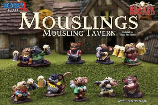 Reaper Miniatures Mousling Tavern #10034 Boxed Sets D&D RPG Mini Figure