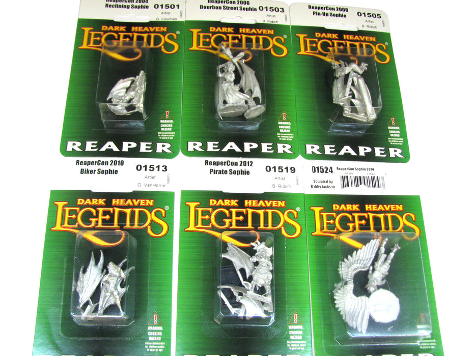 Reaper Miniatures Best of Sophie Set #2 #10045 Boxed Set Unpainted Metal Figures