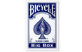 Bicycle Big Box Blue Playing Cards - 4.5" Wide x 7" Tall Jumbo Deck