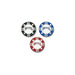 Bicycle 8 Gram 50 Count 2-Color Clay Poker Chips