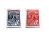 Tally-Ho, Fan Circle Back Style, Playing Cards - 1 Red and 1 Blue Deck
