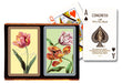 Congress Tulips Standard Index Bridge Playing Cards - 2 Deck Set