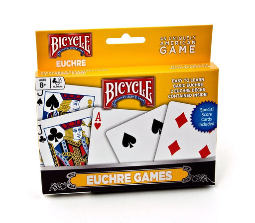 Bicycle Euchre Playing Cards - 1 Set of 2 Euchre Decks