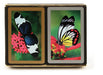 Congress Butterflies Jumbo Index Bridge Playing Cards - 2 Deck Set