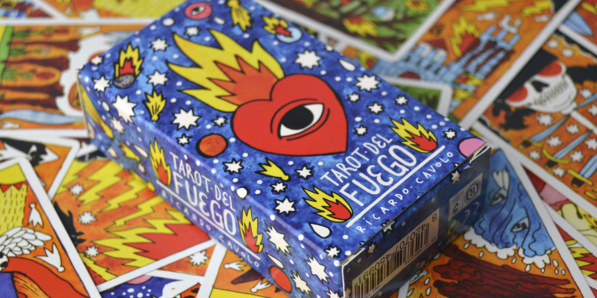 Del Fuego Tarot Cards by Ricardo Cavolo