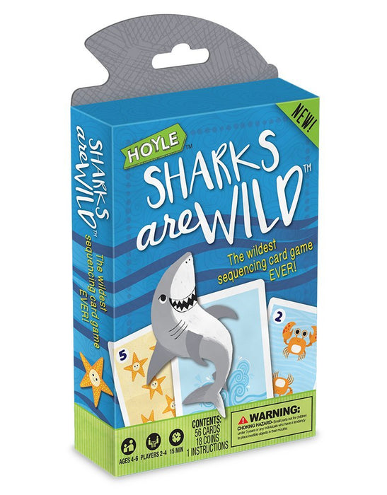 Hoyle Sharks Are Wild Kids Card Game - 1 Deck