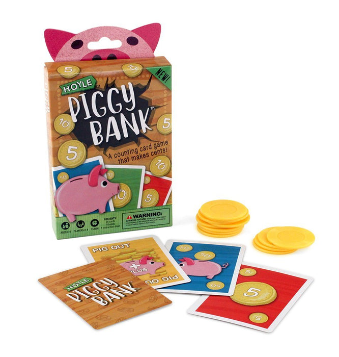 Hoyle Piggy Bank Kids Card Game - 1 Deck