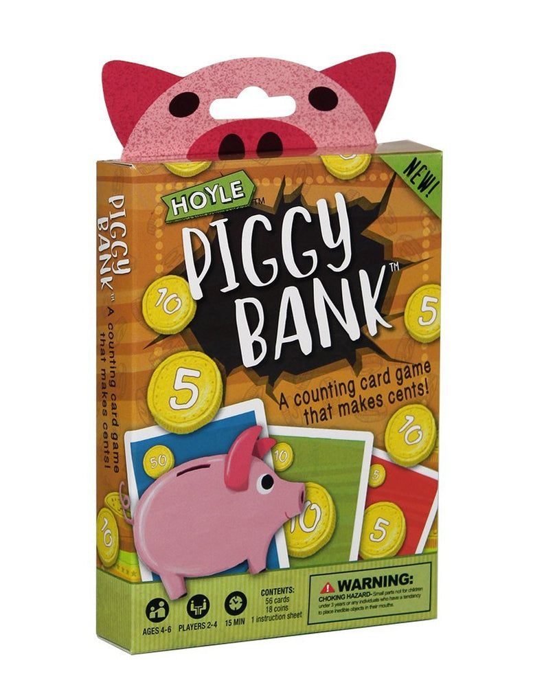 Hoyle Piggy Bank Kids Card Game 1 Deck — Pippd