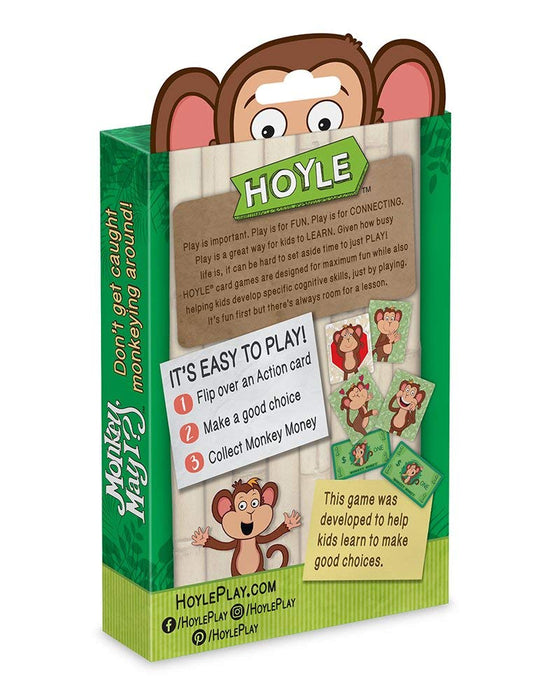 Hoyle Monkey May I? Kids Card Game