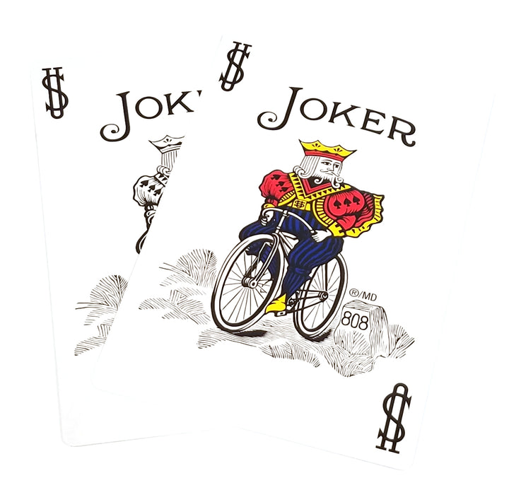 Bicycle Big Box Red Playing Cards - 4.5" Wide x 7" Tall Large Jumbo Card Deck
