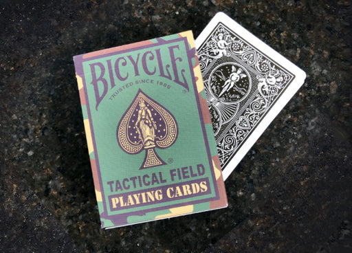 Bicycle Tactical Field Jungle Green Camo Playing Cards, 1 Sealed Deck