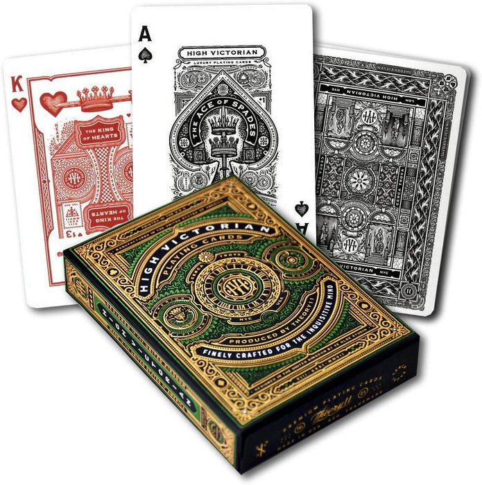 Theory11 High Victorian Playing Cards - 1 Sealed Green Deck