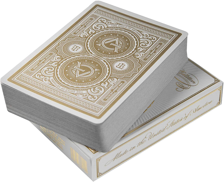 Theory11 Artisans Playing Cards - 1 Sealed White Deck