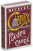 Bicycle Capitol Playing Cards - 1 Sealed Red Deck