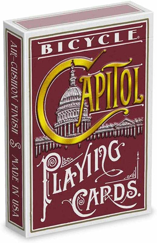 Bicycle Capitol Playing Cards - 1 Sealed Red Deck