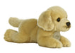 8" Yellow Lab - Small Miyoni Aurora Plush Stuffed Animal Dog