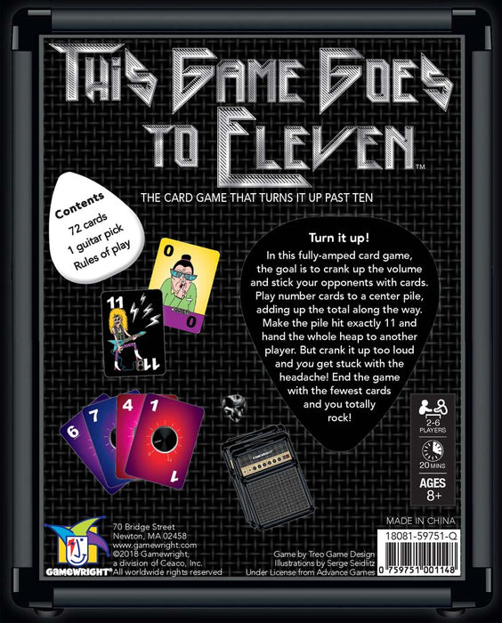 This Game Goes To 11 - The Card Game that Cranks It Past Ten