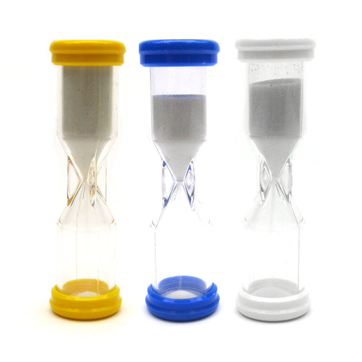 Koplow Games Sandtimer 1 Minute, 2 Minute, and 3 Minute Sand Timer Set