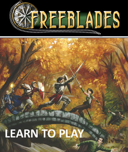 DGS Games Freeblades Learn to Play Rulebook - Standalone Game and Rules Set
