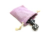 3"x4" Quality Cotton Drawstring Gaming Pouch Dice Bag - Purple