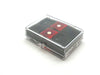 Case of 2 Large 19mm Transparent Non-Precision Dice - Red with White Pips