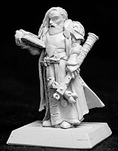 Reaper Miniatures Halbarad, Crusaders Cleric #14036 Crusaders Unpainted D&D Mini
