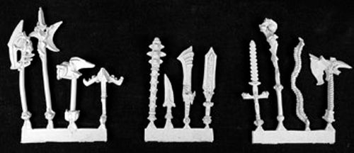 Reaper Miniatures Weapon Pack I (12) #14056 Unpainted Metal Conversion Pieces