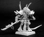 Reaper Miniatures Khong-To, Reptus Warlord #14092 Reptus Unpainted RPG D&D Mini