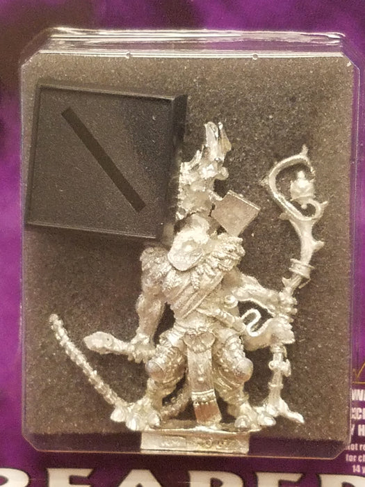 Reaper Miniatures T'Kay, Reptus Cleric #14096 Reptus Unpainted RPG Mini Figure