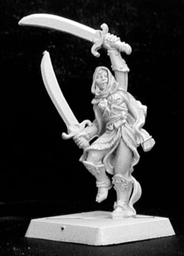 Reaper Miniatures Mi-Sher, Nefsokar Sergeant #14129 Warlord RPG D&D Mini Figure