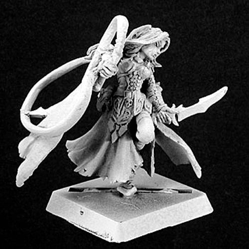 Reaper Miniatures Elsabeth, Necropolis Captain #14131 Necropolis Unpainted Mini