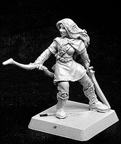 Reaper Miniatures Selwyn, Elven Captain #14165 Elves Unpainted RPG Mini Figure