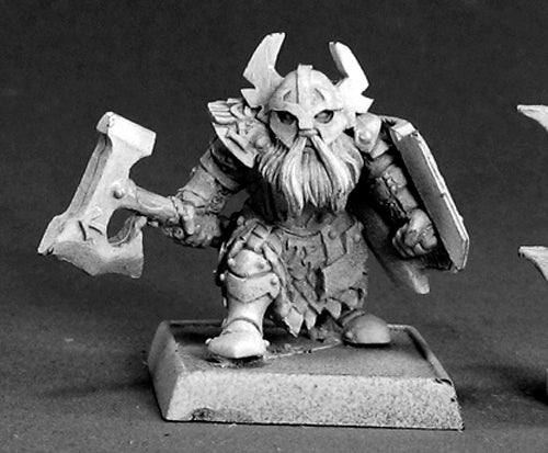 Reaper Miniatures Gargram, Dwarf Sergeant #14173 Dwarves Unpainted RPG D&D Mini
