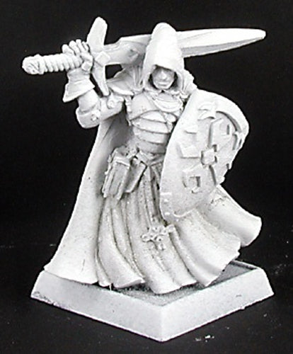 Reaper Miniatures Sir Brannor, Crusaders Captain #14200 Crusaders Unpainted Mini