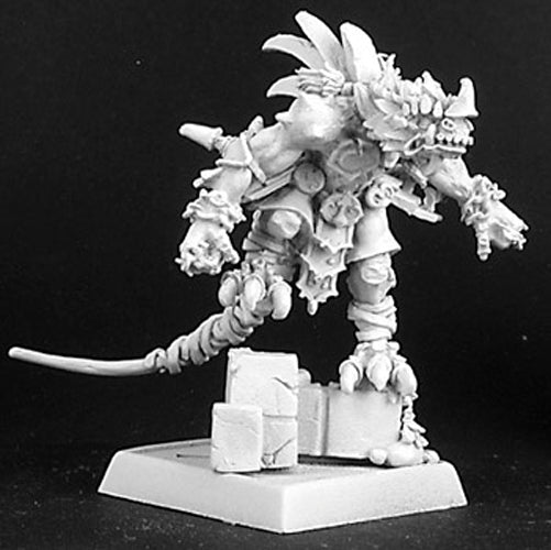 Reaper Miniatures Ra'am, Reptus Hero #14225 Reptus Unpainted RPG D&D Mini Figure