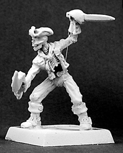 Reaper Miniatures Jackie, Razig Hero #14275 Warlord, Razig Unpainted D&D Mini