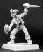 Reaper Miniatures Jackie, Razig Hero #14275 Warlord, Razig Unpainted D&D Mini