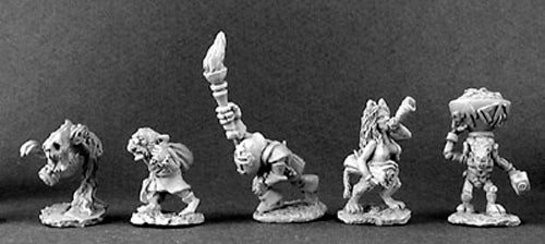 Reaper Miniatures Warlord Familiars IV (5) #14297 Warlord Unpainted Mini Figure