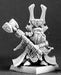 Reaper Miniatures Herryk Aesir, Dwarf Warlord #14324 Dwarves Unpainted D&D Mini