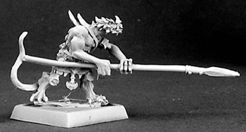 Reaper Miniatures Reptus Clutchling Spearman #14362 Reptus Unpainted D&D Mini