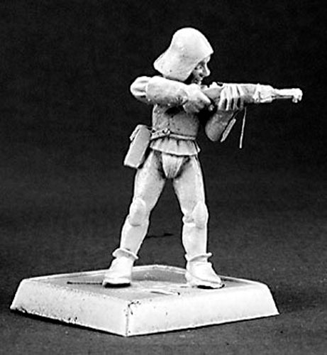 Reaper Miniatures Mercenary Crossbowman #14383 Mercenary Unpainted RPG D&D Mini