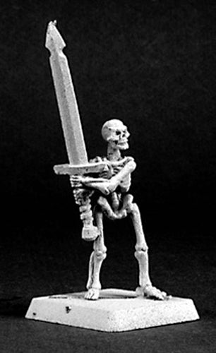 Reaper Miniatures Skeletal Swordsman #14389 Necropolis Unpainted RPG Mini Figure