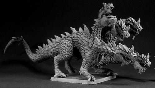 Reaper Miniatures Hydra #14445 Reptus Unpainted Metal RPG D&D Mini Figure