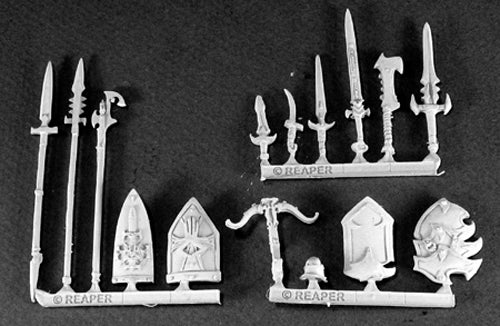 Reaper Miniatures Overlord Weapons (15) #14448 Overlords Unpainted RPG D&D Mini